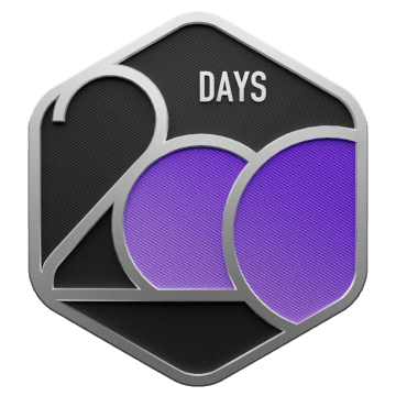 200 Days Badge 2024