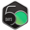 50 Days Badge 2024