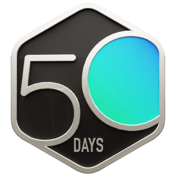 50 Days Badge 2023