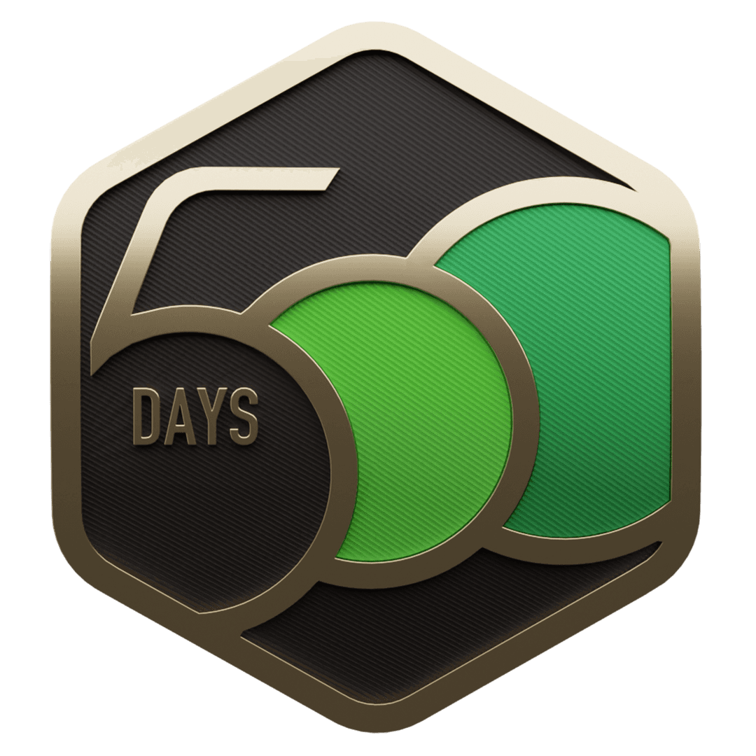 500 Days Badge